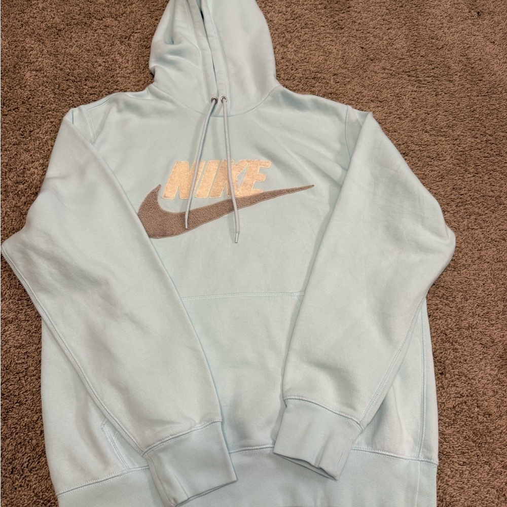 Nike Pastel Blue Hoodie